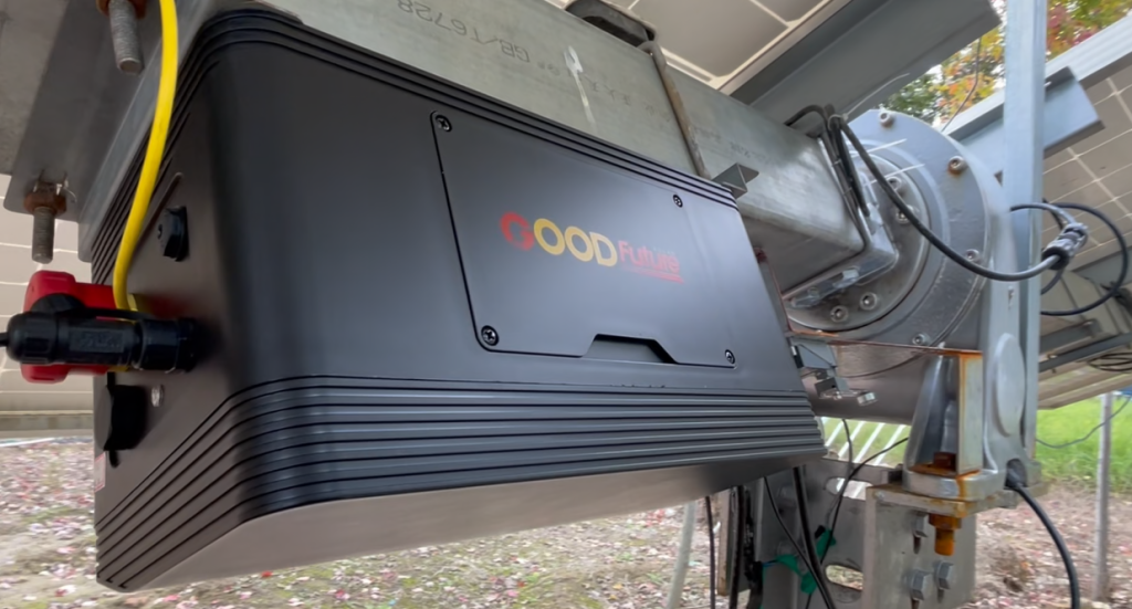 solar tracker controller and motor